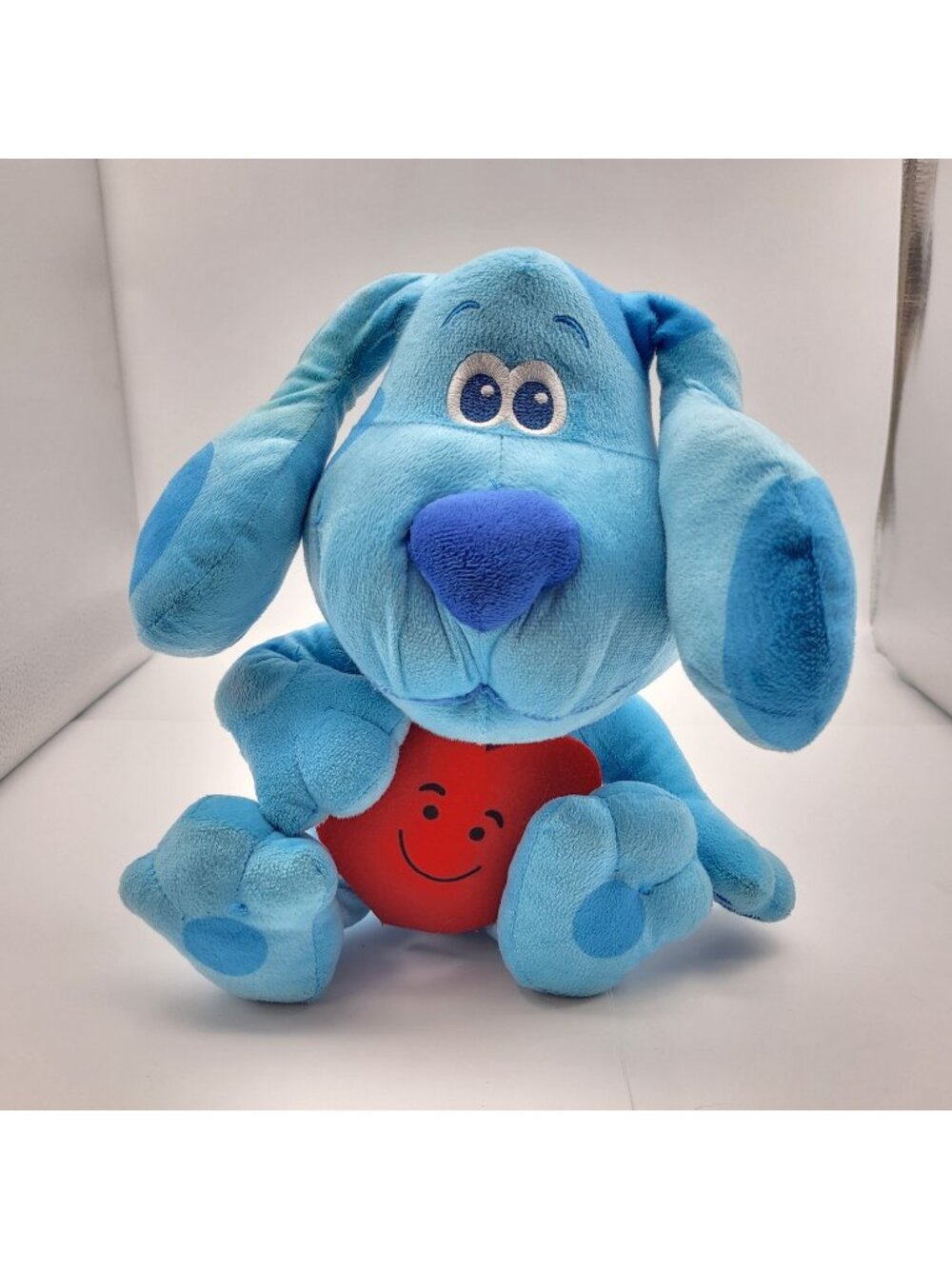 Blues Clues And You Red Heart Plush 2020 Nickelodeon Blue Dog Stuffed toy